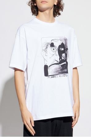 Comme des Garçons Homme Plus Camiseta con estampado