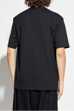 Comme des Garçons Homme Plus Camiseta con logotipo estampado