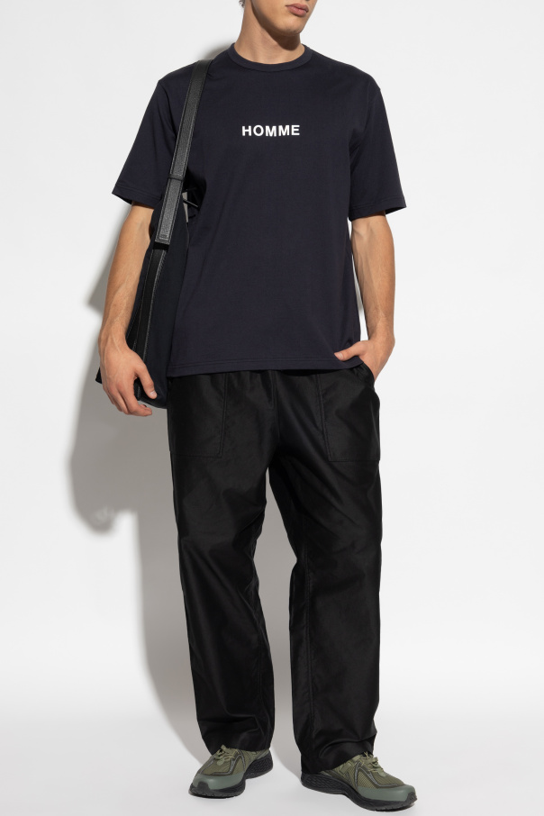Comme des Garçons Homme Plus T-shirt with printed logo