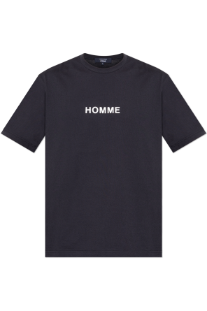 Camiseta con logotipo impreso