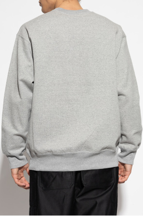 Comme des Garçons Homme Plus Sudadera con logo estampado