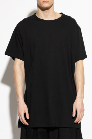 Yohji Yamamoto Cotton t-shirt with print