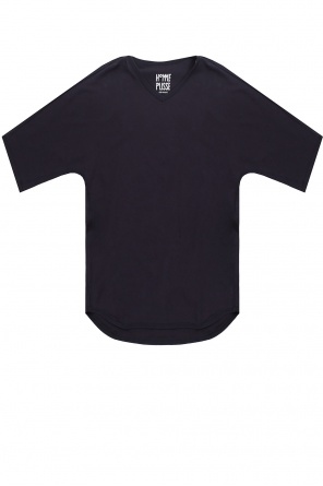 FRED PERRY Laurel contrast-trim T-shirt Nero