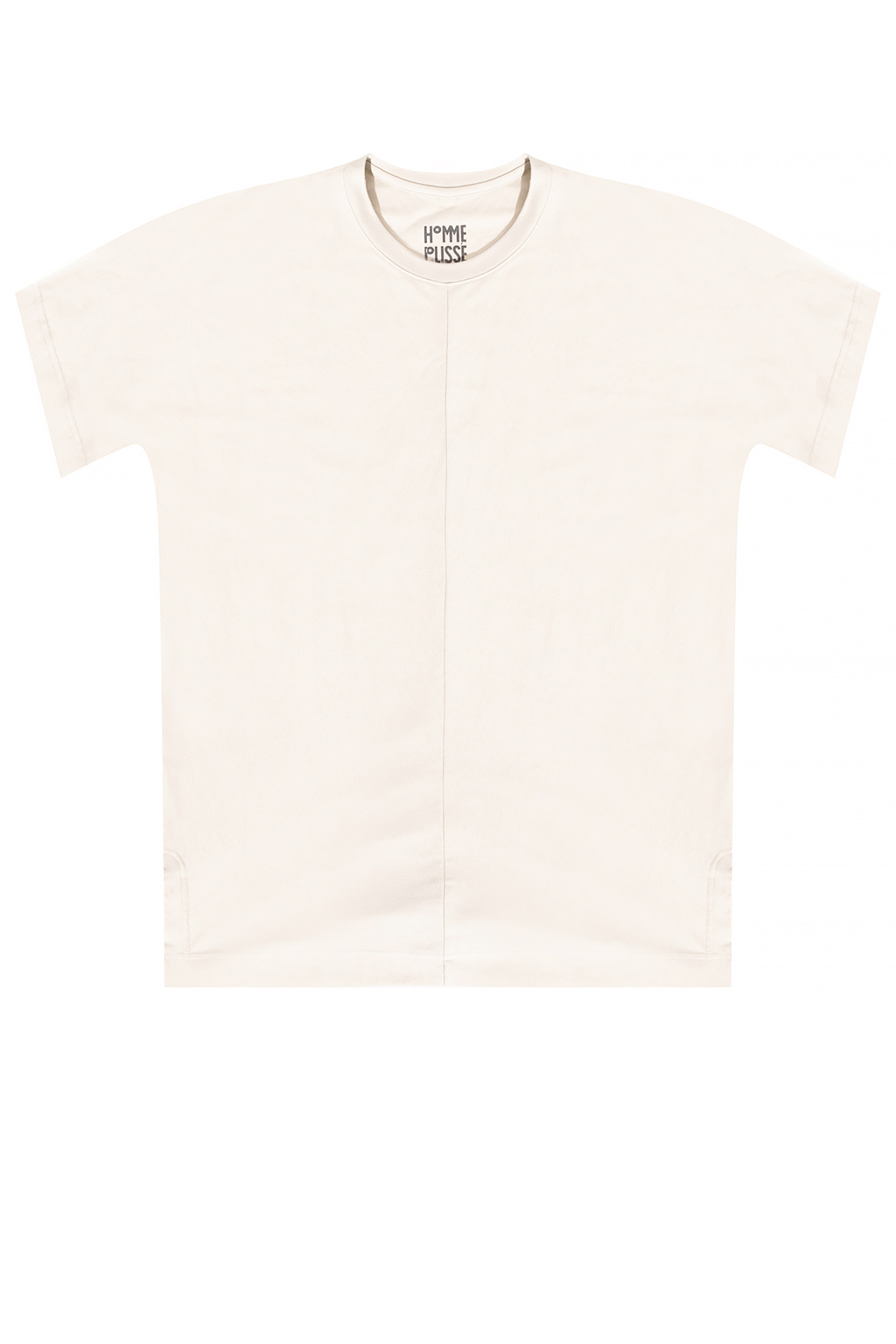 JACQUEMUS RIB-KNIT SWEATER T-shirt with stitching details