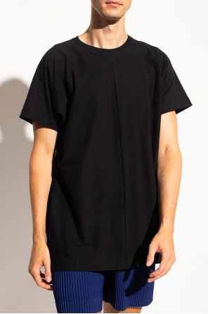 Issey Miyake Homme Plisse T-shirt with stitching details