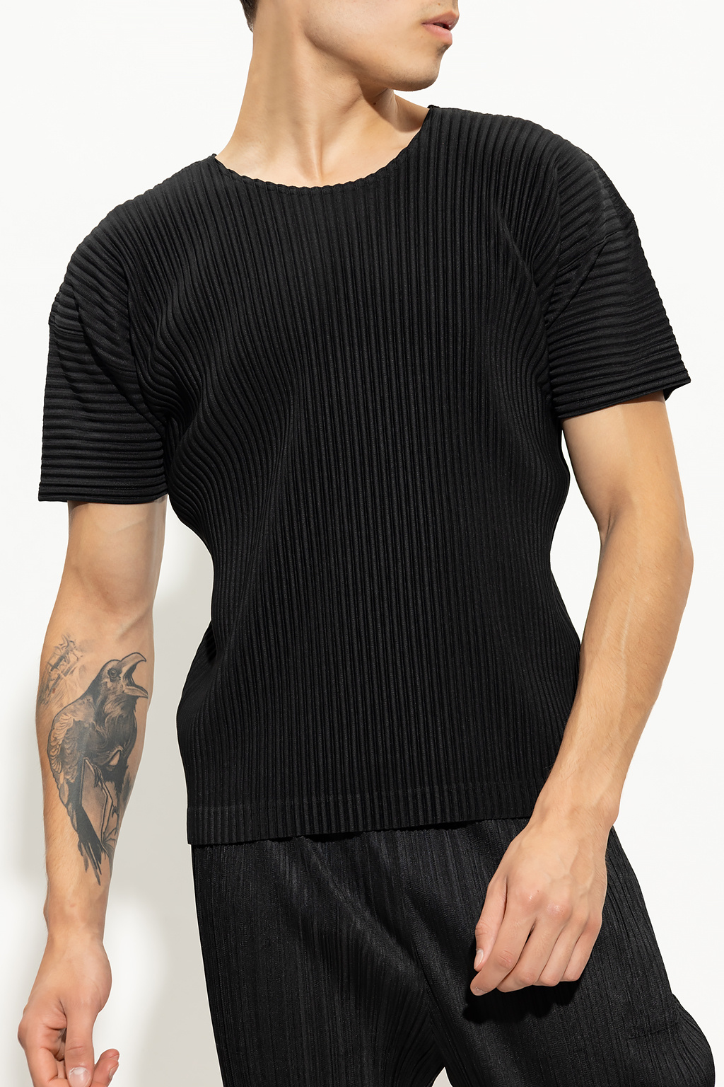 Issey Miyake Homme Plisse Pleated T-shirt