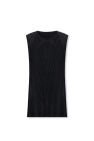 Issey Miyake Homme Plisse BLACK Pleated top