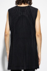 Issey Miyake Homme Plisse BLACK Pleated top