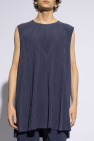 Homme Plissé Issey Miyake NAVY BLUE Sleeveless T-shirt