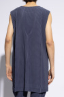 Homme Plissé Issey Miyake NAVY BLUE Sleeveless T-shirt