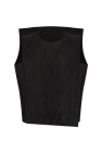 Homme Plissé Issey Miyake BLACK Pleated top by Homme Plisse Issey Miyake