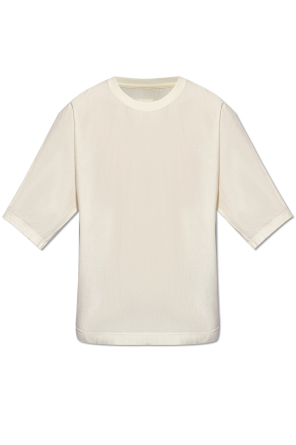 Pleated T-shirt