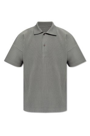 Pleated Polo