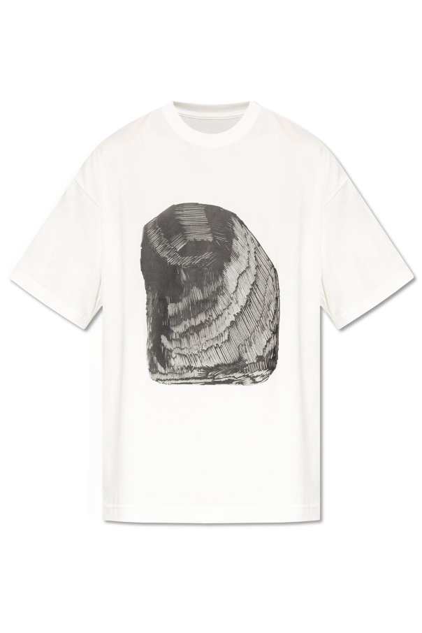 Homme Plissé Issey Miyake T-shirt with print