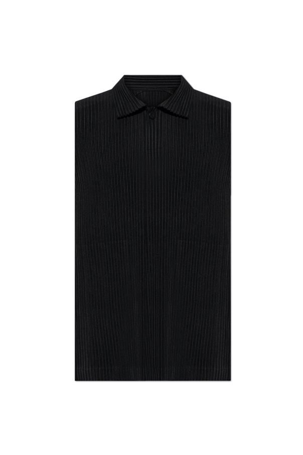 Homme Plisse Issey Miyake Pleated Sleeveless Vest