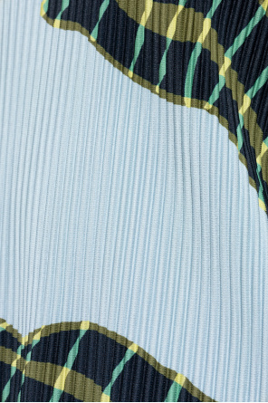 Homme Plissé Issey Miyake Pleated t-shirt with round neckline