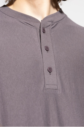 Homme Plissé Issey Miyake T-shirt with buttons
