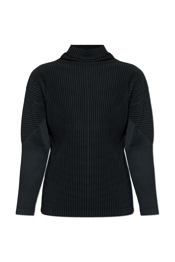 Pleated turtleneck od Homme Plissé Issey Miyake