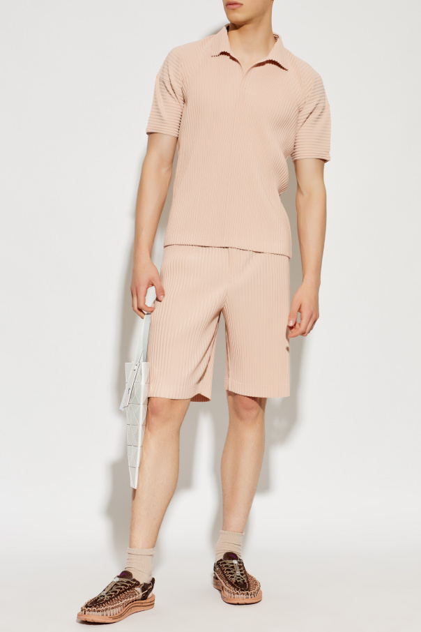 Homme Plissé Issey Miyake Pleated polo