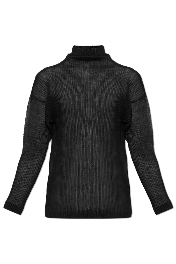 Pleated turtleneck with long sleeves od Homme Plissé Issey Miyake
