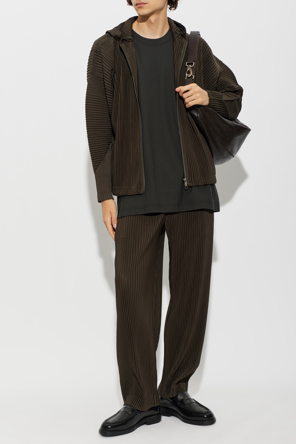 Homme Plissé Issey Miyake Top sin mangas
