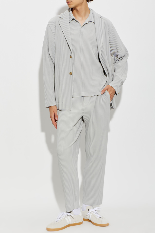 Homme Plissé Issey Miyake Plissiertes Polo