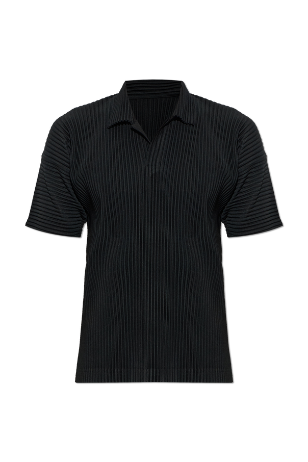 Pleated polo shirt od Homme Plissé Issey Miyake