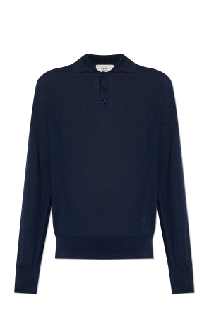 Wool Polo Sweater