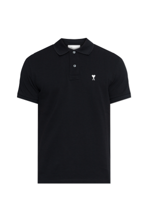 Polo with embroidered logo