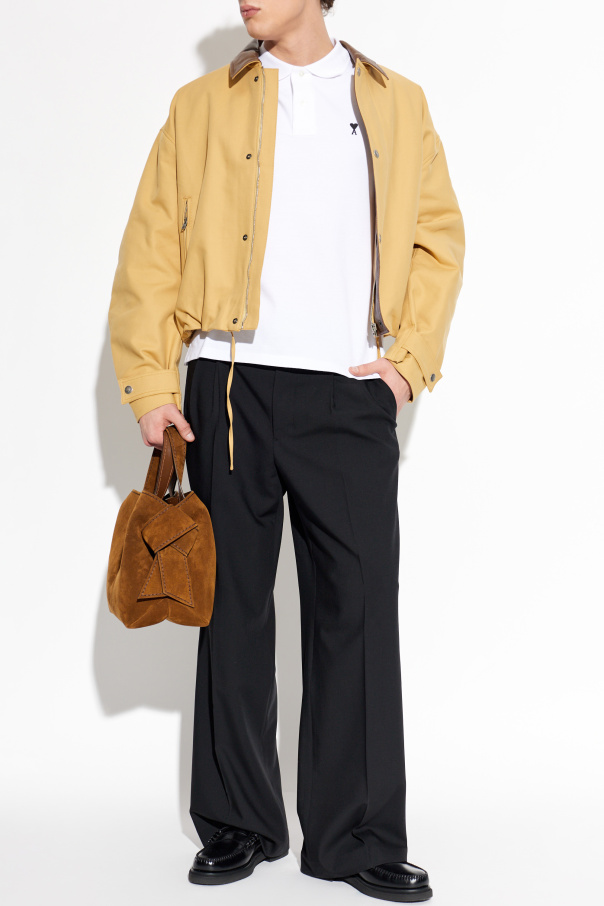 Ami Alexandre Mattiussi Polo with embroidered logo