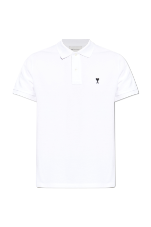 Polo with embroidered logo