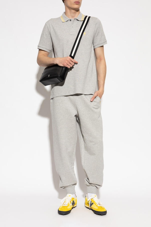 Ami Alexandre Mattiussi Polo with embroidered logo