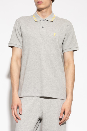 Ami Alexandre Mattiussi Polo with embroidered logo