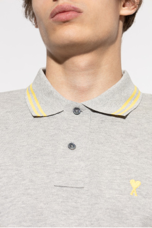 Ami Alexandre Mattiussi Polo with embroidered logo