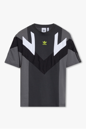 T-shirt adidas Terrex Patch Mountain Graphic castanho verde