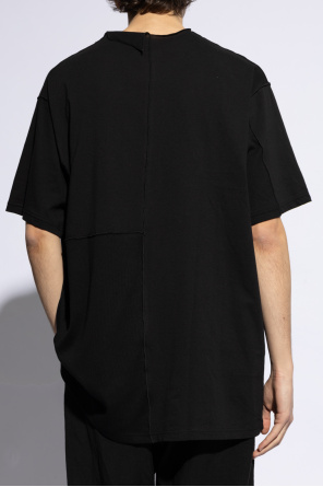 Yohji Yamamoto Asymetryczny t-shirt