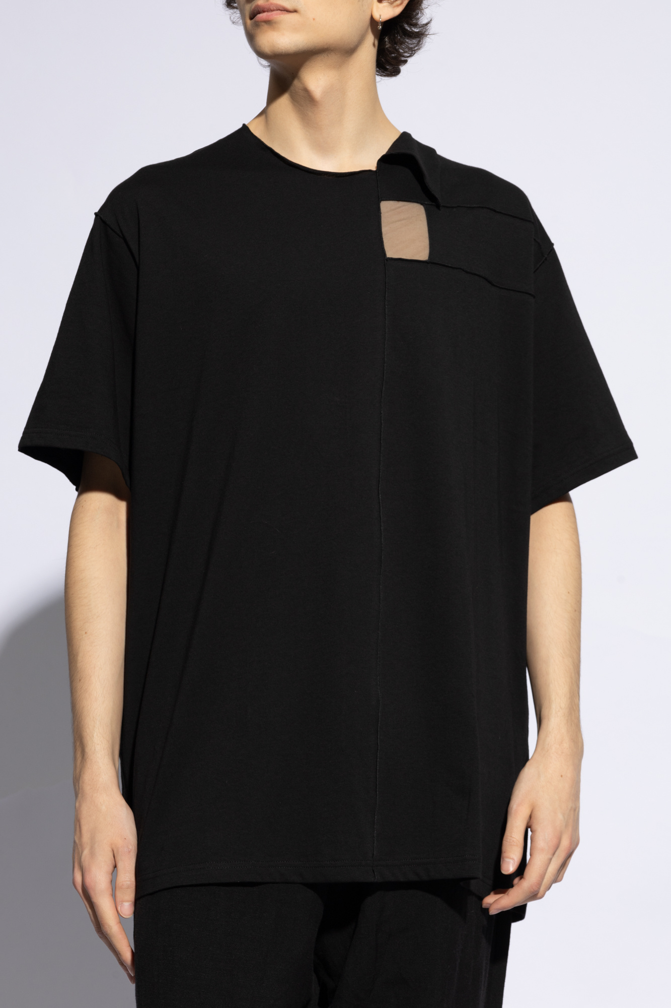 Yohji Yamamoto Asymmetrical T-shirt