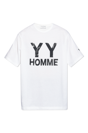 Bawełniany t-shirt od Yohji Yamamoto