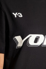 Y-3 Yohji Yamamoto BLACK Logo T-shirt