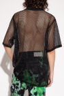 Ami Alexandre Mattiussi Antonio Marras embellished lace trim sweater