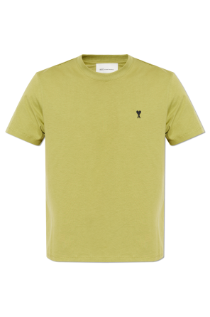 T-shirt with embroidered logo