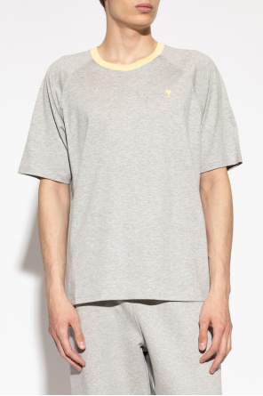 Ami Alexandre Mattiussi T-shirt com logótipo bordado