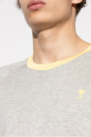 Ami Alexandre Mattiussi T-shirt com logótipo bordado