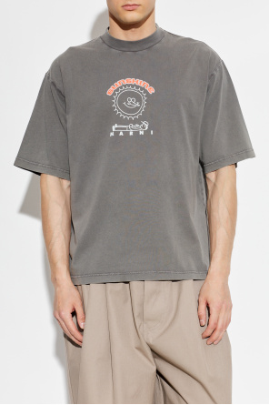 Marni T-shirt z logo