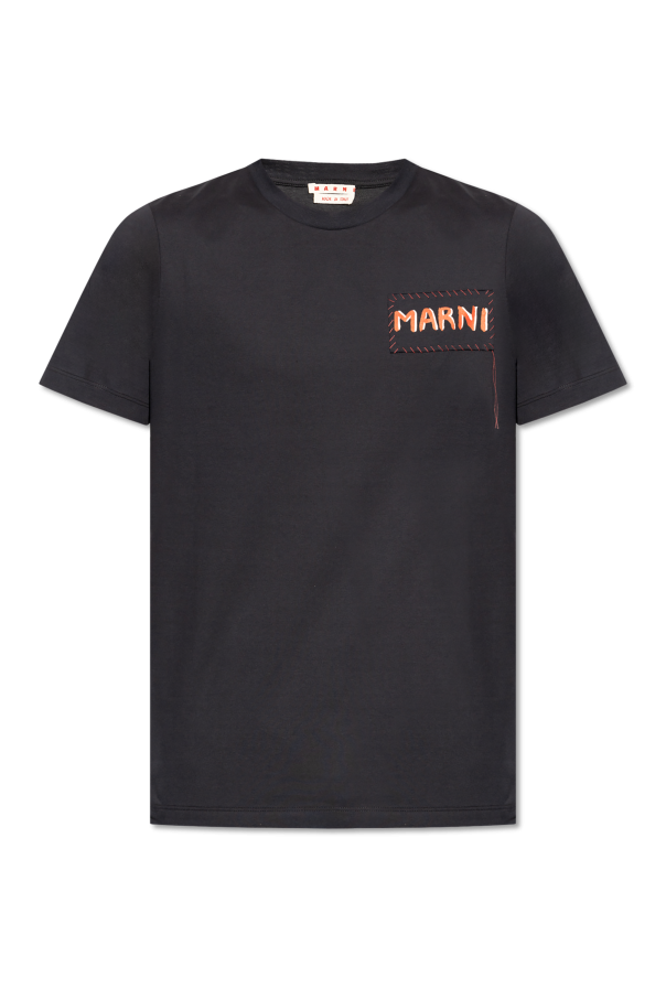 Marni T-shirt z logo