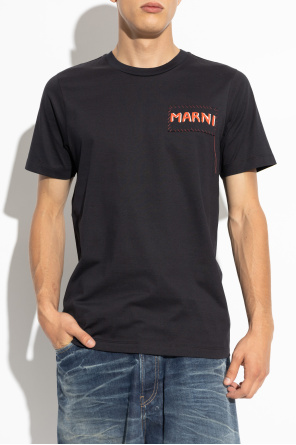 Marni T-shirt z logo