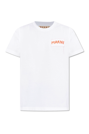 Logo t-shirt od Marni