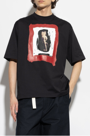Marni T-shirt z nadrukiem