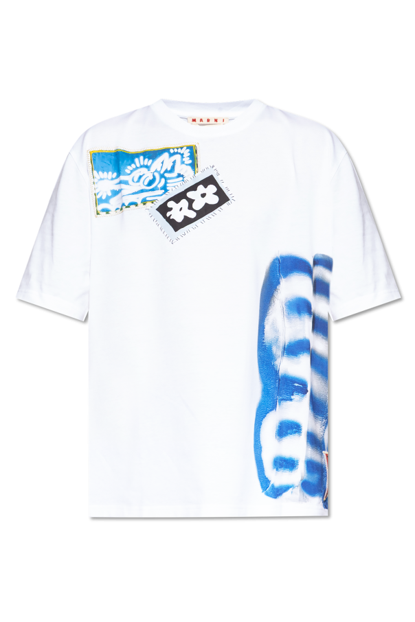T-shirt with a pattern od Marni