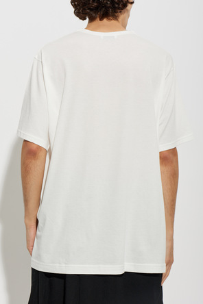 Yohji Yamamoto T-shirt com decote redondo
